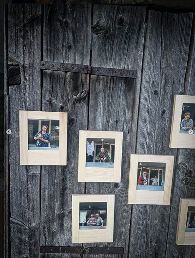 On the door of the ćenifa